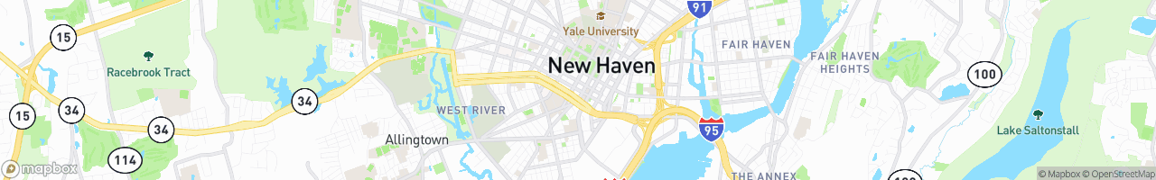 New Haven Hotel - map