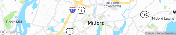 City of Milford (balance) - map