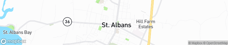Saint Albans - map