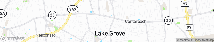 Lake Grove - map