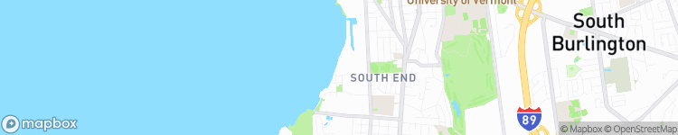 South Burlington - map