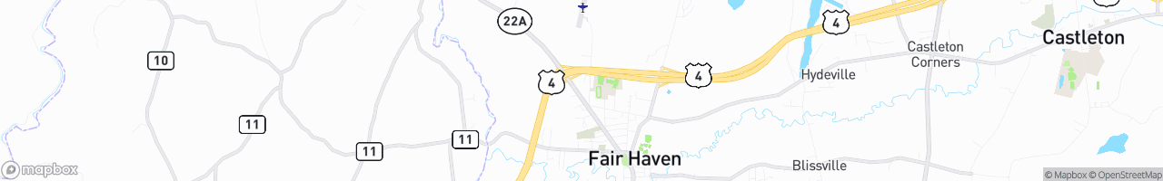 Fair Haven Travel Center - map