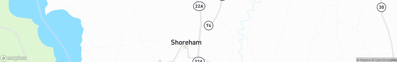 Shoreham Service Center - map