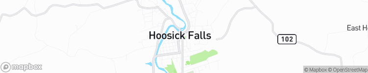 Hoosick Falls - map