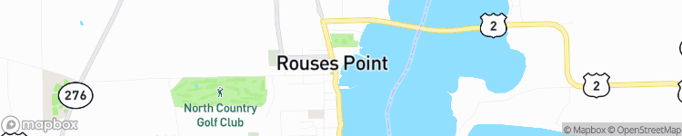 Rouses Point - map