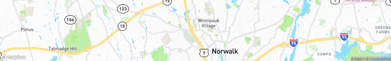 Norwalk Self Storage - map