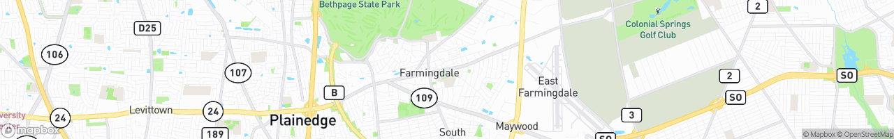 Farmingdale Station - map