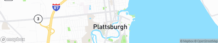 Plattsburgh - map