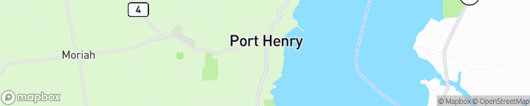 Port Henry - map