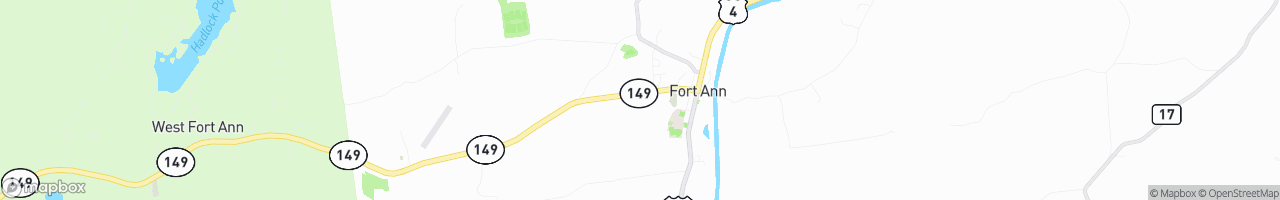 Fort Ann Service Center - map