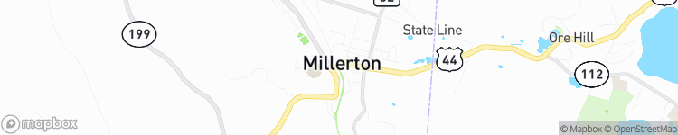 Millerton - map