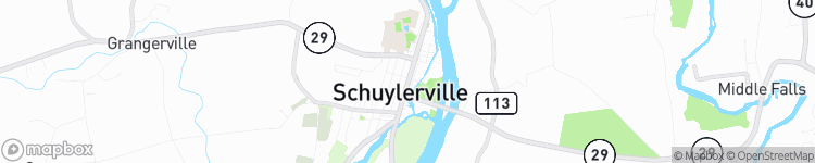 Schuylerville - map