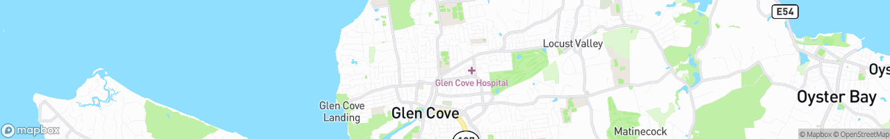 Glen Cove - map