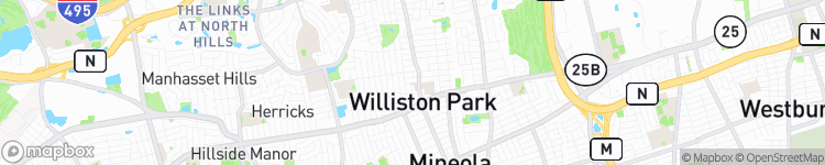 Williston Park - map