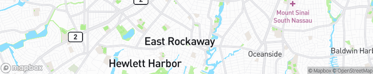 East Rockaway - map