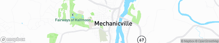 Mechanicville - map