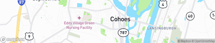 Cohoes - map