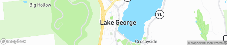 Lake George - map