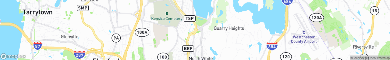 Kensico Dam Plaza - map