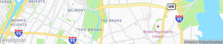 Bronx - map