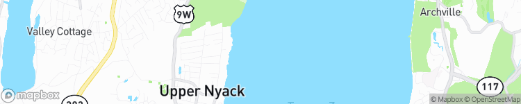 Upper Nyack - map