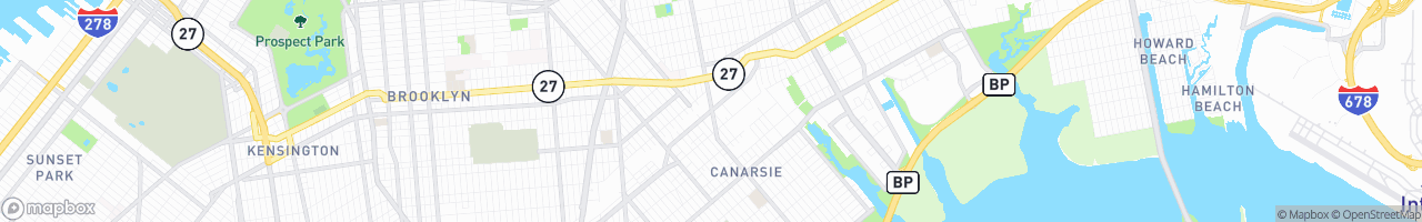 TruckMap | Pepsi Beverages Company 9701 Ave D Brooklyn NY 11236
