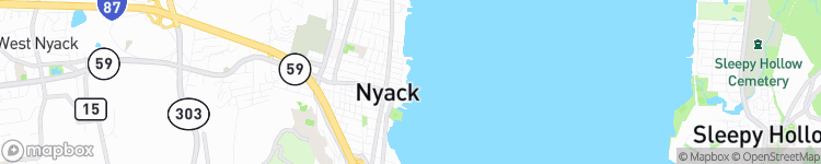 Nyack - map