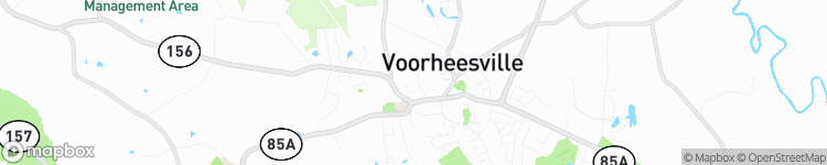 Voorheesville - map