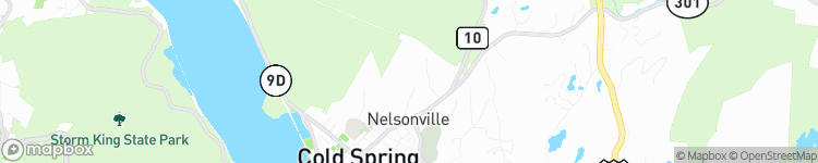 Nelsonville - map