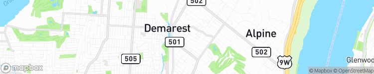 Demarest - map