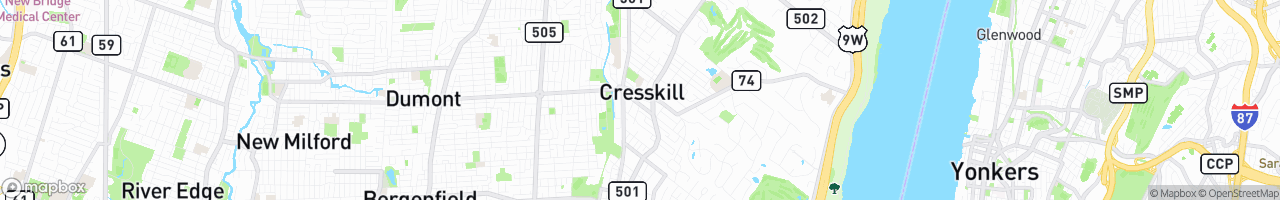 Cresskill - map