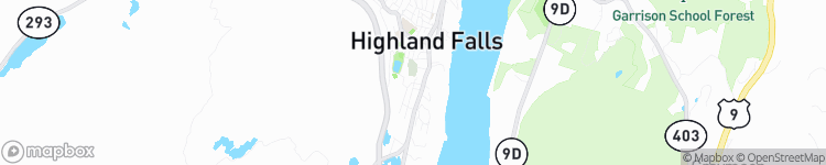 Highland Falls - map