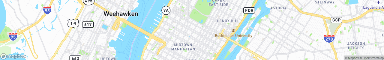 New York Hilton Midtown - map