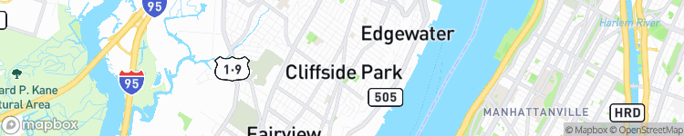 Cliffside Park - map