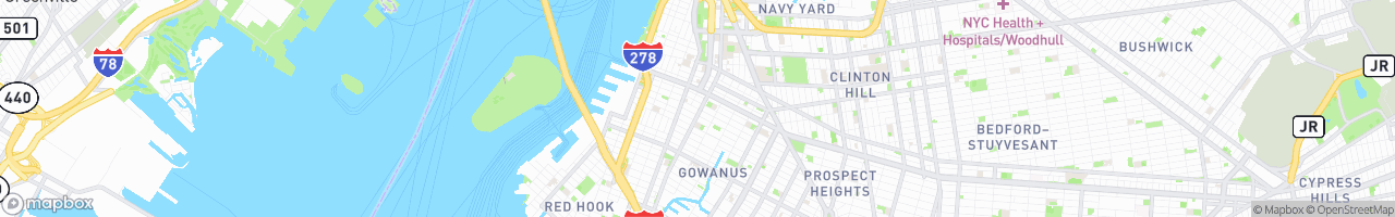 Barbalu Brooklyn - map