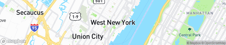 West New York - map