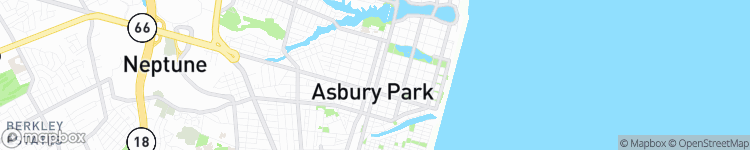 Asbury Park - map