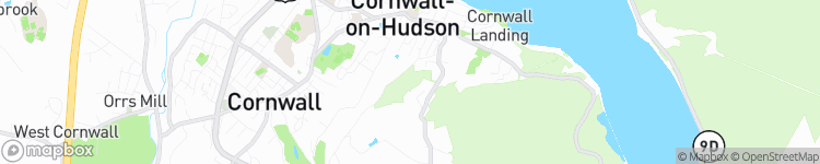Cornwall-on-Hudson - map