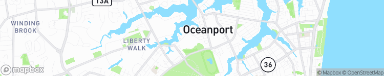 Oceanport - map