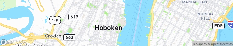 Hoboken - map