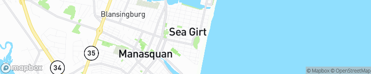 Sea Girt - map