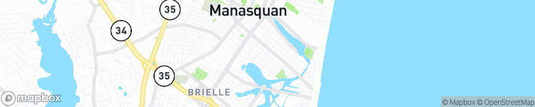 Manasquan - map