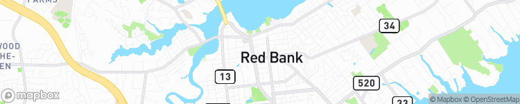 Red Bank - map