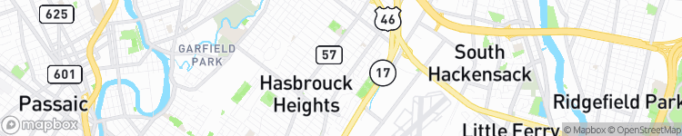 Hasbrouck Heights - map