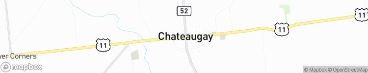 Chateaugay - map