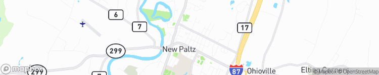 New Paltz - map