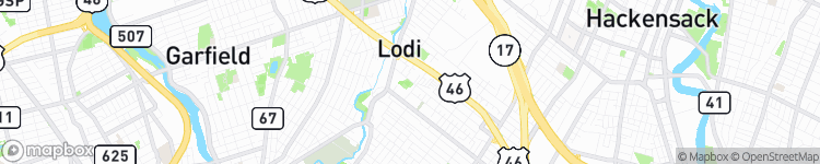 Lodi - map