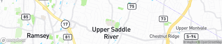 Upper Saddle River - map