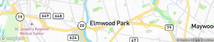 Elmwood Park - map
