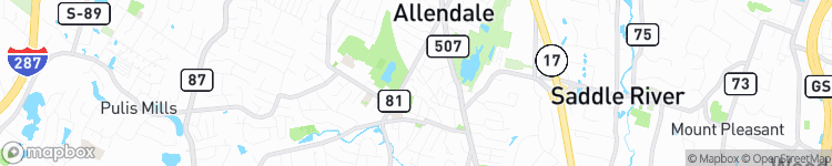Allendale - map